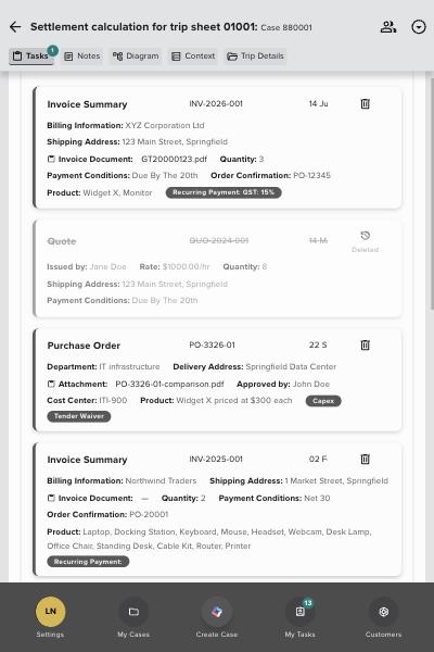 Data Cards at 600px: every card’s fields readable in its summary
